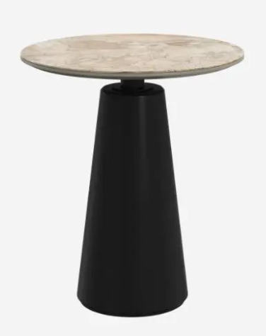 美品　手渡し可能　サイドテーブル　木目　ブラックフレーム　BoConcept Side tables | ボーコンセプト